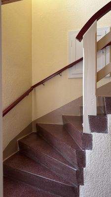 Treppe ins Dachgeschoss