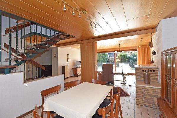 luftiges Treppenhaus