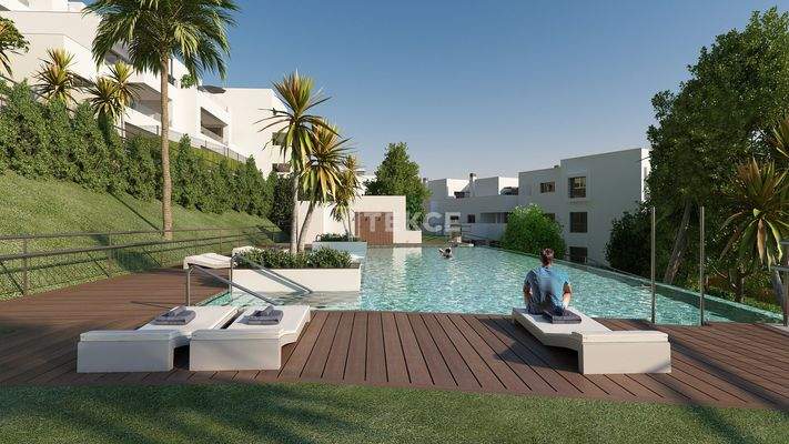 Sea Views Apartments within a Gated Complex in Casares Spain
