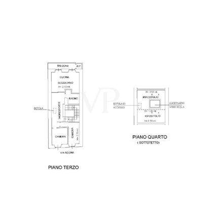 Grundriss Dritter Stock