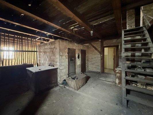 Zugang zum Spitzboden