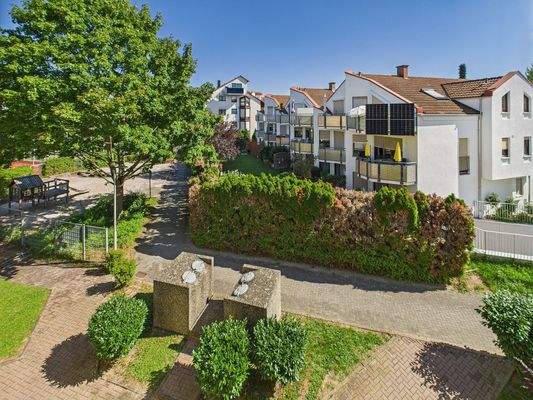 Blick aus dem Schlafzimmer