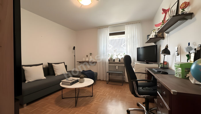 2. Schlafzimmer /Büro Home Staging