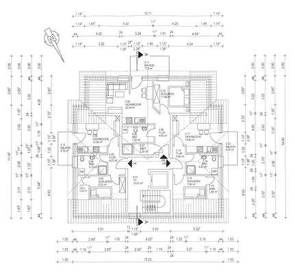 Grundriss Dachgeschoss