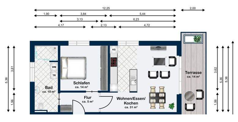 Haus 1 | Wohnung 1.2