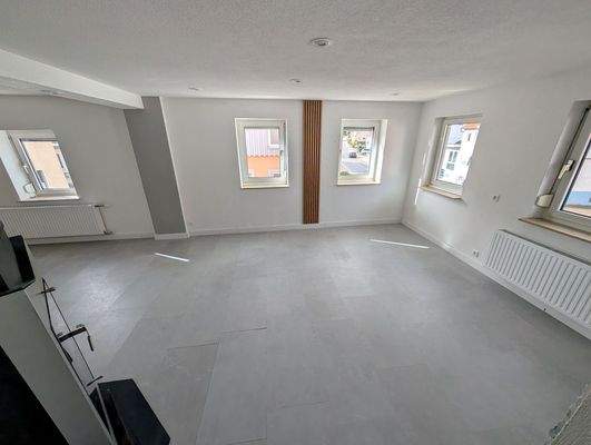 EG Wohnzimmer mit Kaminofen