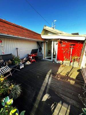 Dachterrasse Zugangsseite