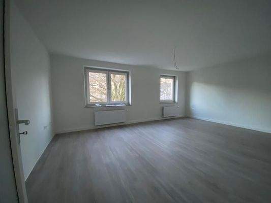 Wohnzimmer und Schlafzimmer