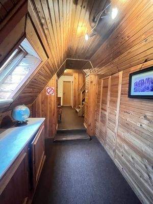 Flur im DG zu den Pensionszimmern