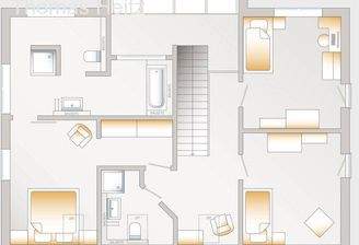 Grundriss Dachgeschoss variabel