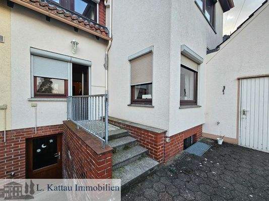 Zugang zur Terrasse und in den Garten