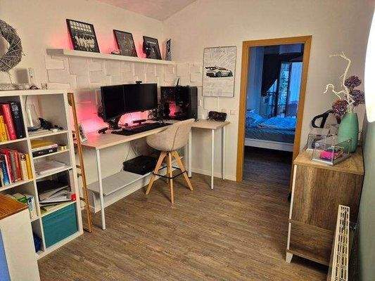 Arbeitsbereich im Flur Dachgeschoss