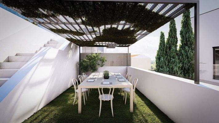 Modernes Haus mit unverbaubarem Blick zu verkaufen in Génova, Palma, Mallorca