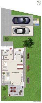Grundriss EG Rudolfstr. 14a und 14c