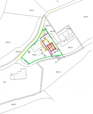 Lageplan Bebauung