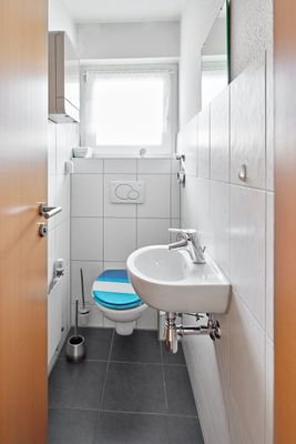 Separates WC im Obergeschoss