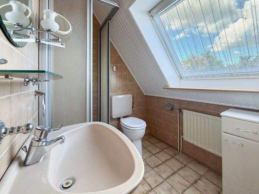Duschbad en Suite im DG