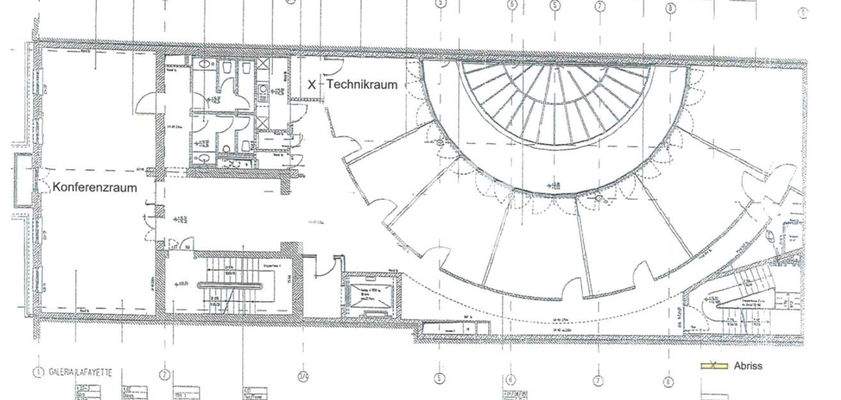 Grundriss 4.OG mit ca. 382 m²