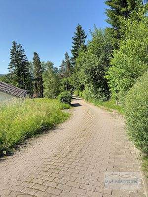 Zufahrt zum Haus