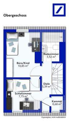 Grundriss Obergeschoss