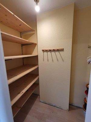 Kleiderkammer Dachgeschoss