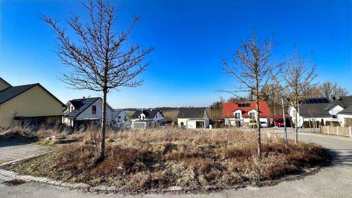 Grundstück von Süden