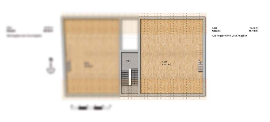 Ausgebauter Dachboden