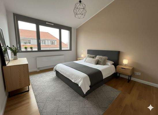 Modernes Schlafzimmer