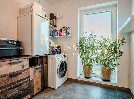 Ein praktischer Hauswirtschaftsraum