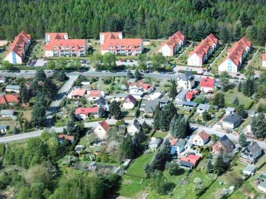 Luftbildaufnahme der Anlage
