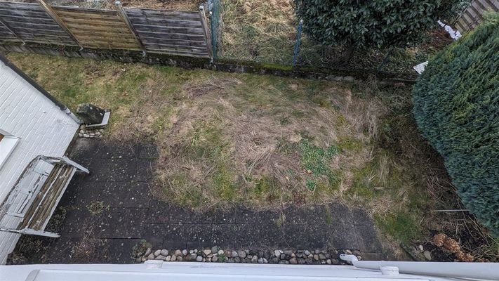 Gartenblick vom Obergeschoss