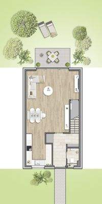 EG Grundriss V1 - VISTA-L - offener Wohnraum