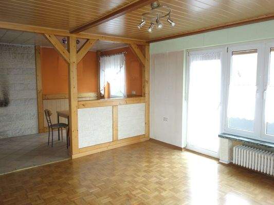 Blick in den Essbereich Obergeschoss