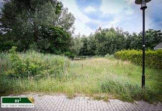 Blick frontal auf das Grundstück