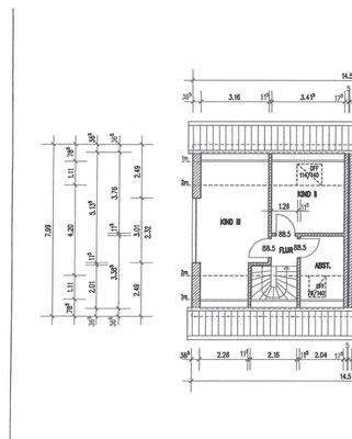 Grundriss Dachgeschoss