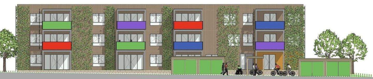 Entwurf Fassade Süd