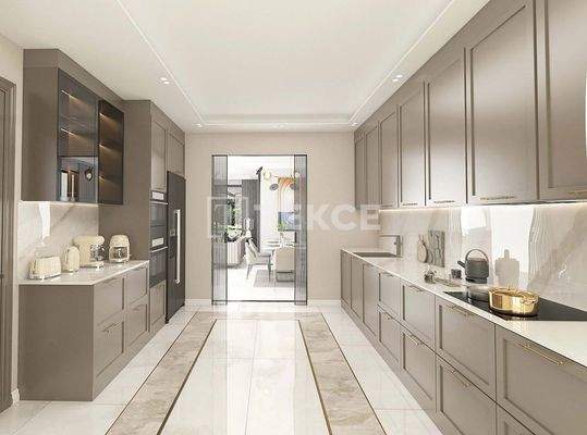 Nature and City View Villas in a Complex in İstanbul