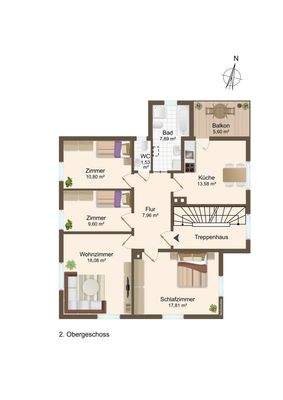 GRUNDRISS OBERGESCHOSS