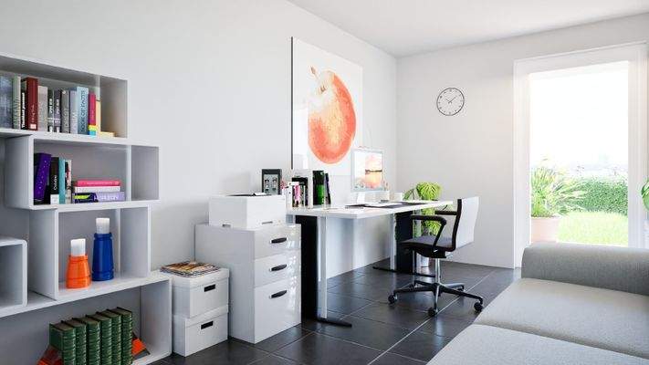 Arbeiten (Wohnbeispiel, Visualisierung)