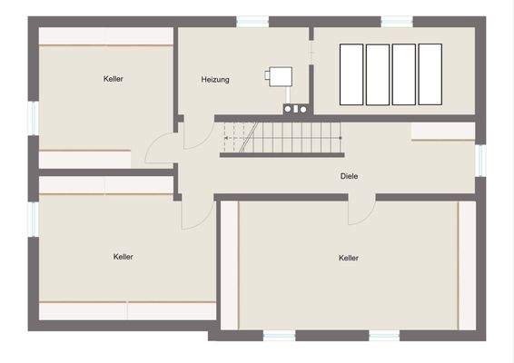 Grundriss Kellergeschoss