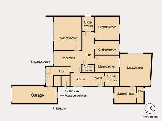 Digitaler Grundriss EG
