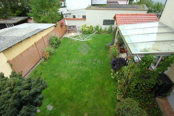 Ausblick auf den Garten