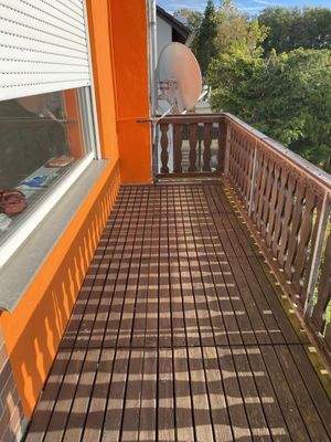 Balkon in Südausrichtung