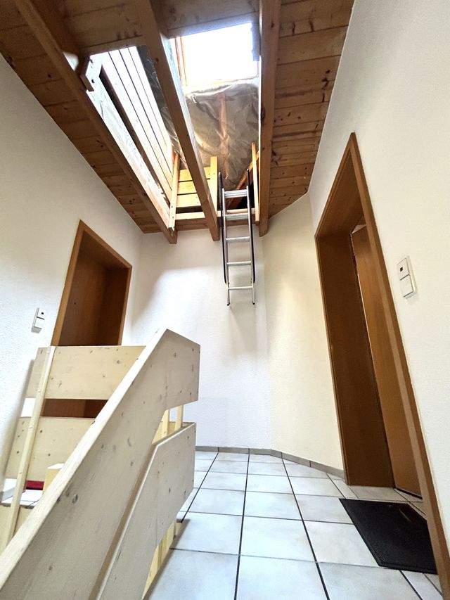 Zugang Dachboden 