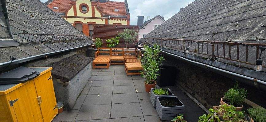 Dachterrasse Vorderhaus