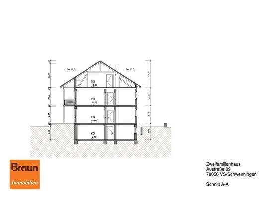 2-3 FAm.-Wohnhaus, VS-S