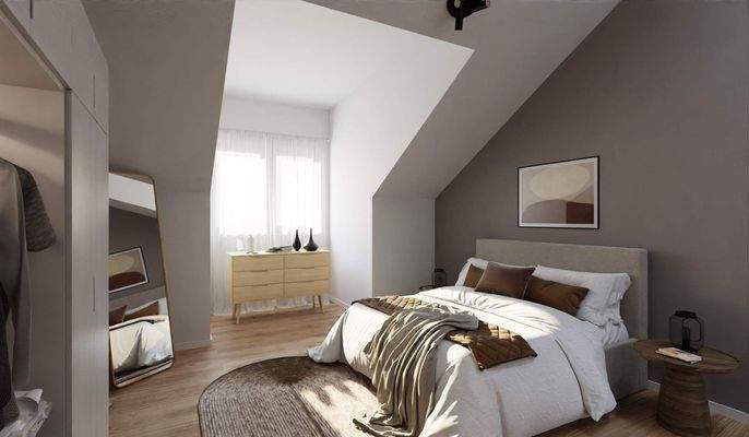 Im komfortablen Schlafzimmer finden Sie beste Erholung