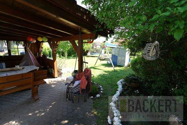 Terrassenbereich Bauland