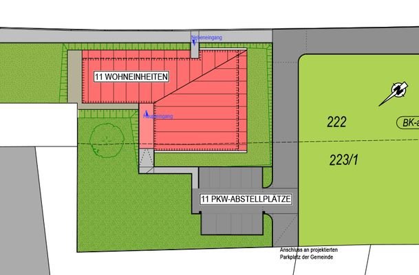 Wohnhausanlage für Betreutes Wohnen in Schweiggers