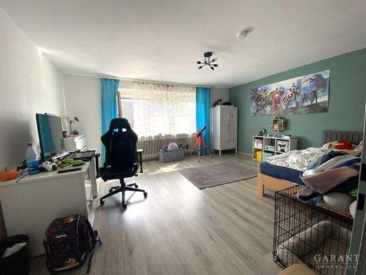 Blick in ein OG-Zimmer